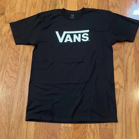 Vans Mens Size Large T Shirt Shortsleeved Black White - Picture 4 of 9